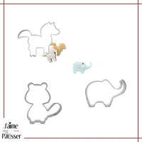 Emporte Pièce Biscuit - Animaux (lot de 3) - emporte piece