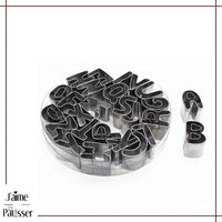 Emporte Piece Biscuit - Chiffres et Lettres - 26