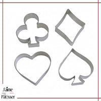 emporte piece coeur pique trefle carreau