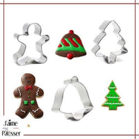 emporte piece cloche sapin bonhomme de pain d'epice