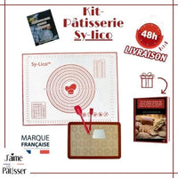 kit tapis de patisserie avec livre sur le pain