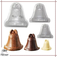 Moule Chocolat Polycarbonate - 3x Cloches de Paques