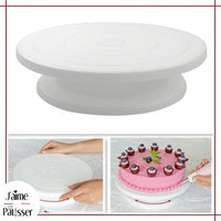 plateau tournant gateau cake design