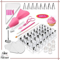 kit deco gateau cake design 83 pieces et poche a douille