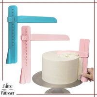 spatule pour lisser les fondants et les gateaux