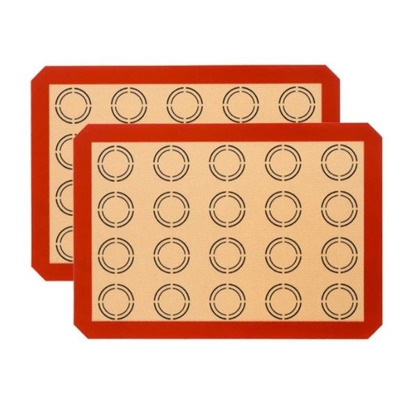 LycaStore  Tapis Macaron Silicone - Plaque 30/48 empreintes