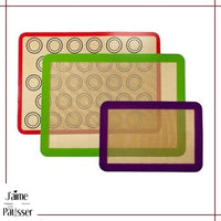 Tapis Macaron Silicone + de Cuisson (x2)