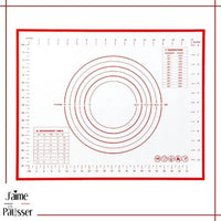 tapis de patisserie en silicone pour faire des gateau