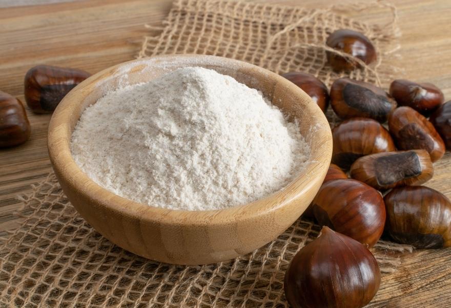 farine de chataigne pour faire du pain