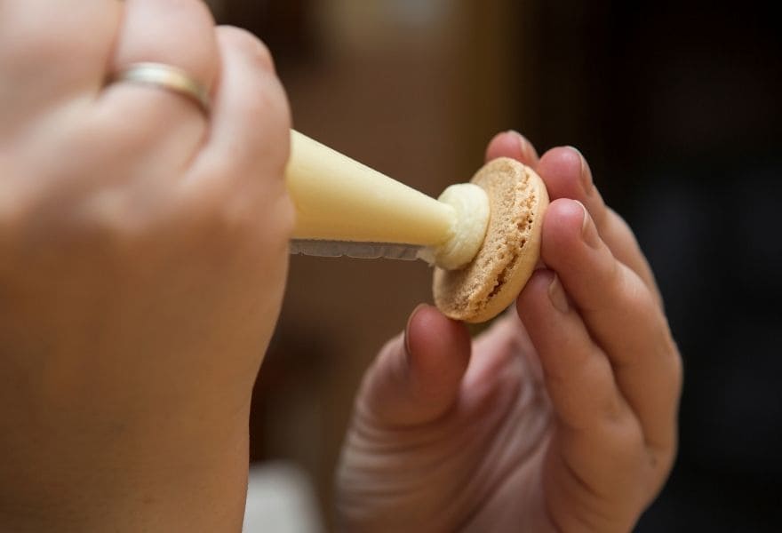 garnir ses macarons d