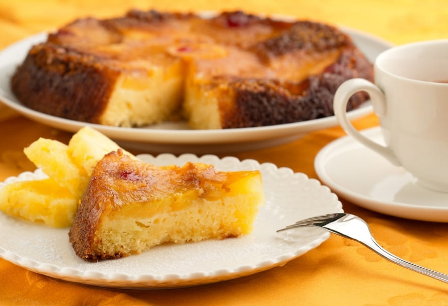 gateau renversé ananas cyril lignac