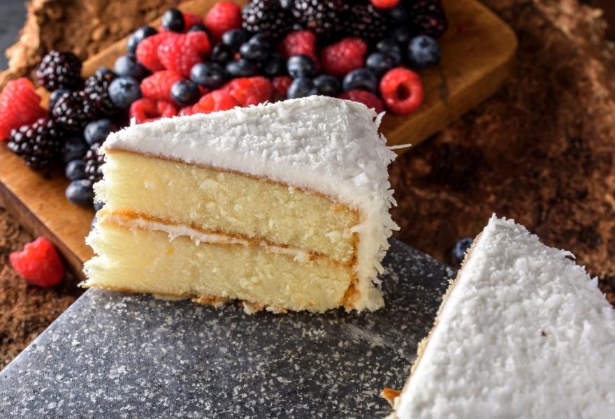 dessert à base de noix de coco