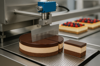 Pâtisseries industrielles : la découpe par ultrason pour un tranchage impeccable !
