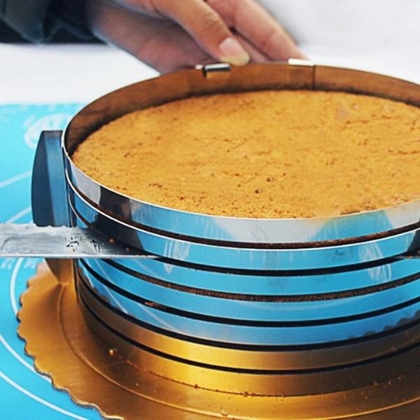 Coupe-Gâteau Génoise à Fil en Acier Inoxydable - Accessoire de pâtisse –