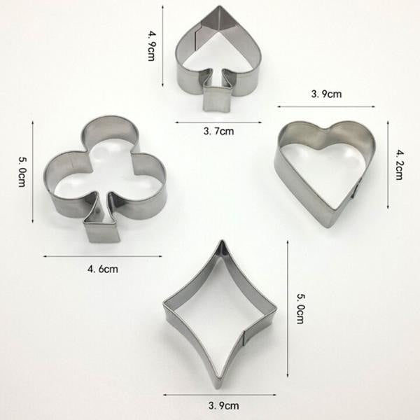 Lot De 5 Emporte-Pièces En Forme De Croix Pour Biscuits