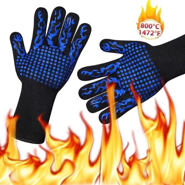 Paire de gants pour barbecue