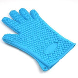 Manique et gant anti-chaleur PESK Bleu - Blanc et Couleurs