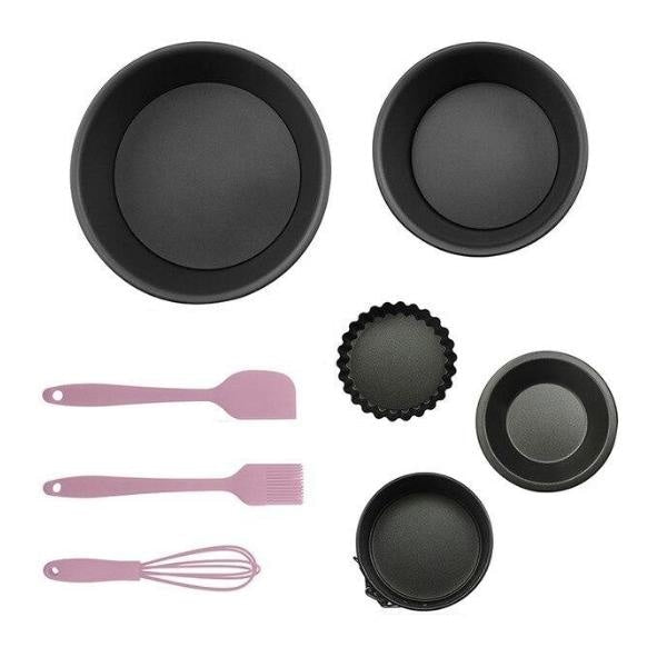 Kit Pâtisserie : Tapis Silicone 50x40 + Coupe Pate (x3)+ Spatule + Pin