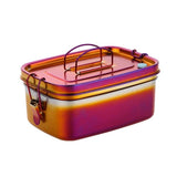 Lunch Box Isotherme Inox Repas Chaud - Rouge