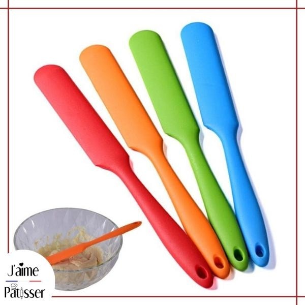 Spatule Pâtisserie 26 cm - Manche plastique, spatule silicone