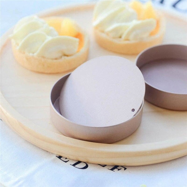 Mini Moule a Tarte Individuel Moule a Tartelette Fond Amovible