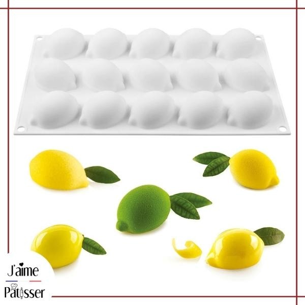 Mini Moule Silicone - Citrons - Génoise et Déco Gâteau