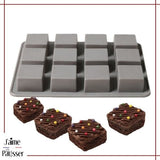 moule brownies silicone