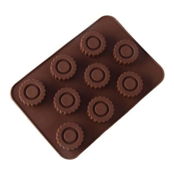 Moule a Chocolat Silicone - 4 Formes originales - Tournesol