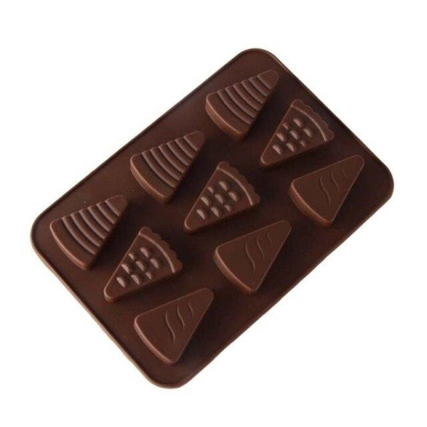 Moule a Chocolat Silicone - 4 Formes originales - Triangle