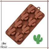 Moule Chocolat Silicone - Cactus