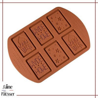 moule tablette chocolat silicone gateaux petit ecolier