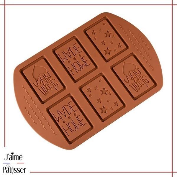 Moule a Chocolat Silicone Deco - Accessoire de Pâtisserie