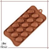 moule chocolat silicone pour oeuf de paques et noel