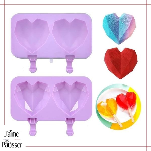 Moule a Glace Silicone - Coeur