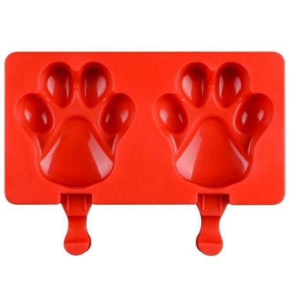 Moule a Glace Silicone - 4 formes - Pattes