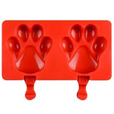 Moule a Glace Silicone - 4 formes - Pattes