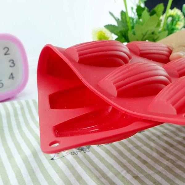 Moule silicone alimentaire madeleine