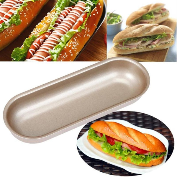 Moule pain sandwich 8 alvéoles - 225x75x30 mm - Maé innovation