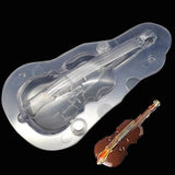 moule polycarbonate 3d en chocolat pour guitare