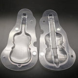 moule polycarbonate 3d pour guitare chocolat