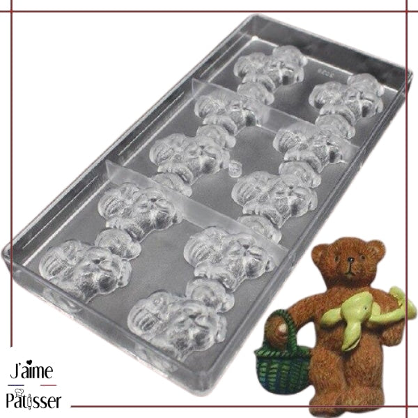 Pisexur ours chocolat Silicone moule 3D fait main ours chocolat
