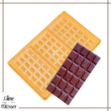 moule tablette chocolat polycarbonate 3d