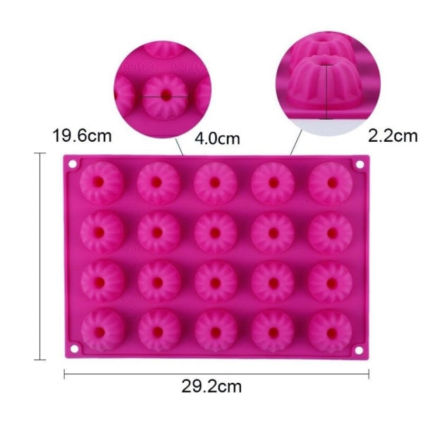 Moule Silikomart 35 Micro-savarins 5 Ml | La Boutique Des C