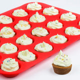 Moule à Muffins Silicone - 12 ou 24 Gâteaux