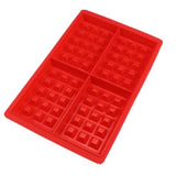 moule silicone rectangle rouge