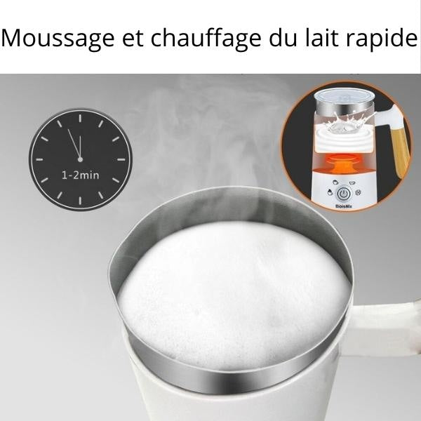 1 Pièce Mousseur À Lait Électrique Mélangeur À Café - Temu France