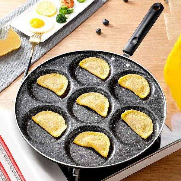 Joejis Kitchen Poêle à Pancakes Blinis et 4 compartiments - Induction  Antiadhésive - Poêle à crêpes, œufs, burgers, omelettes et bien plus encore  : : Cuisine et Maison