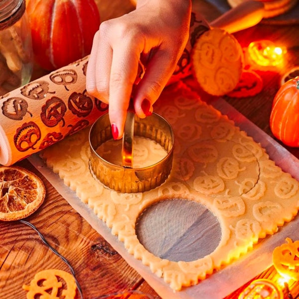 Rouleau à pâtisserie en bois motif noël - Pâtisserie - Gadgets de Cuisine