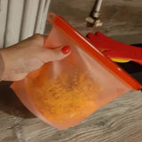 sac zip silicone alimentaire avec fermeture hermétique