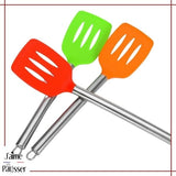 spatule de cuisine manche acier